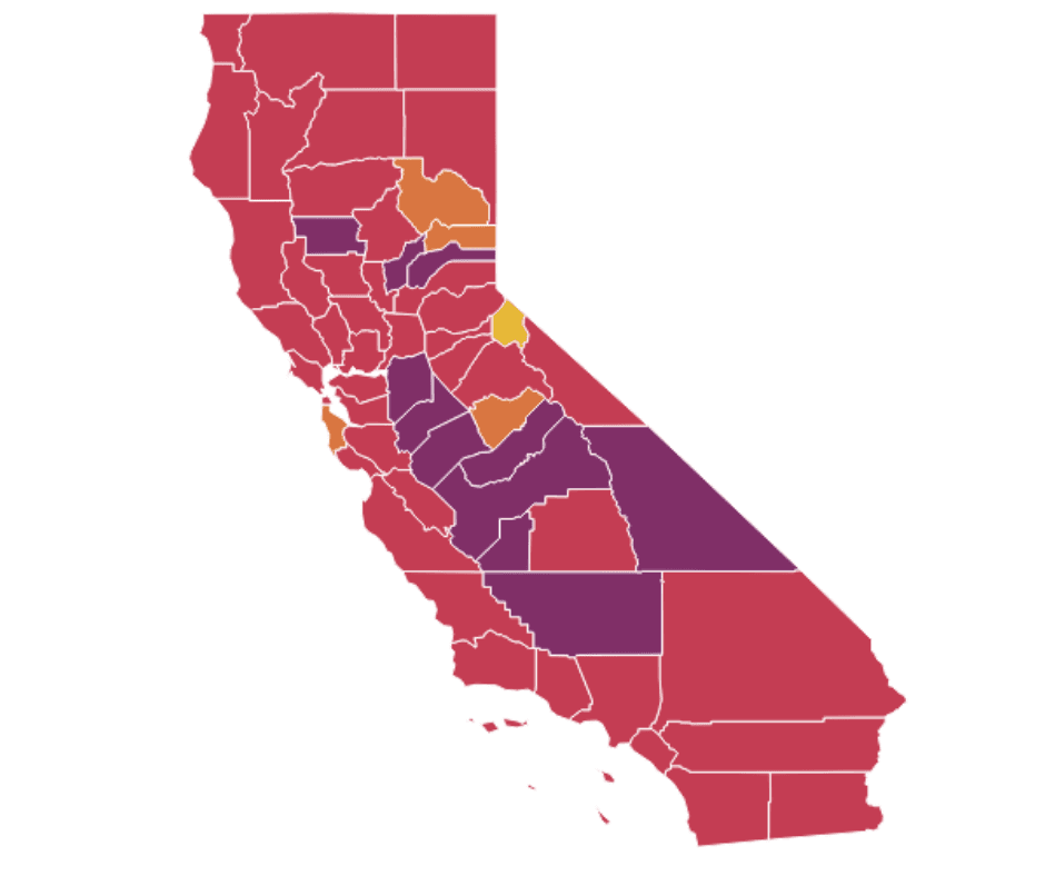 Photo of new CA Blueprint to safer Economy map