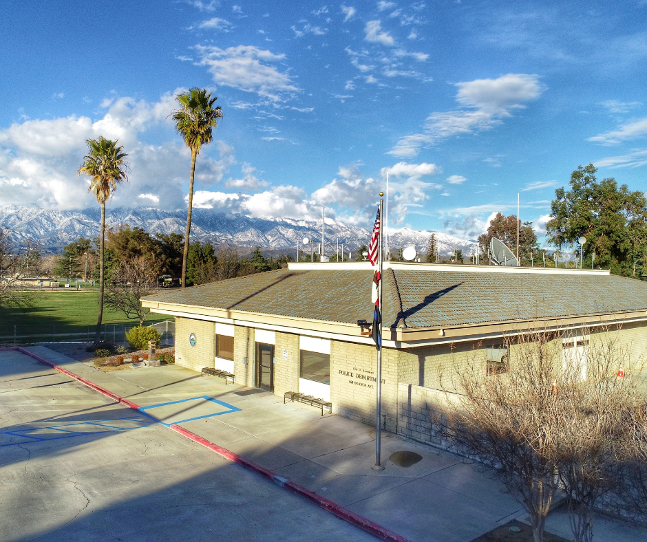 Aerial photo of Police Station