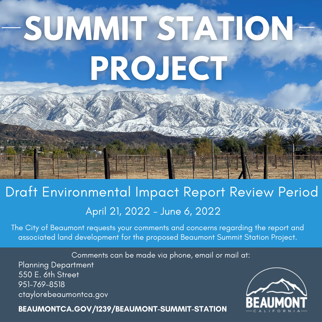 Summit Station Project Review Graphic