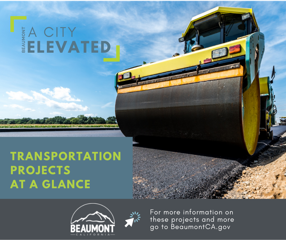 Transportation Projects at a Glance Graphic