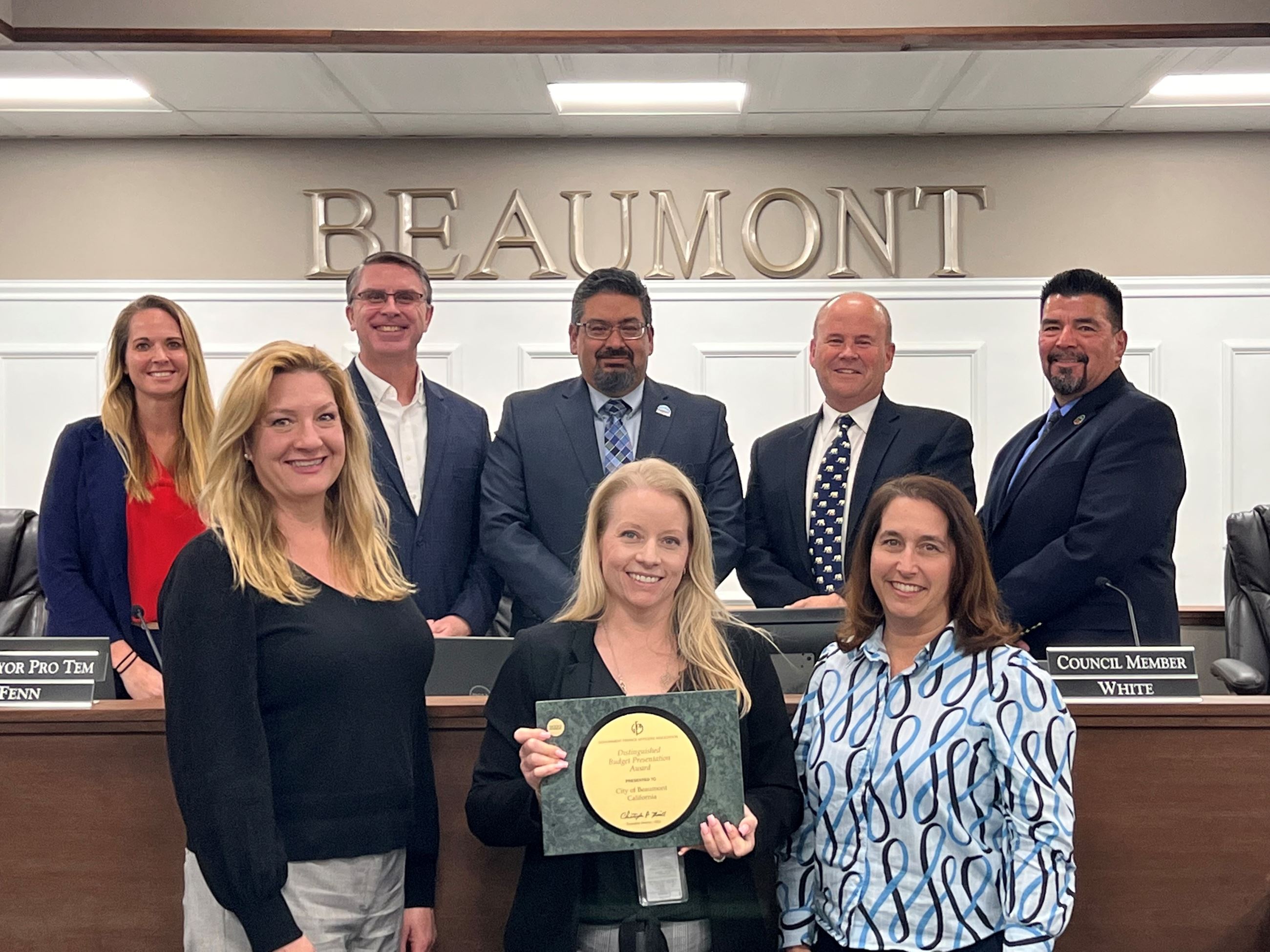 Award Presentation Photo